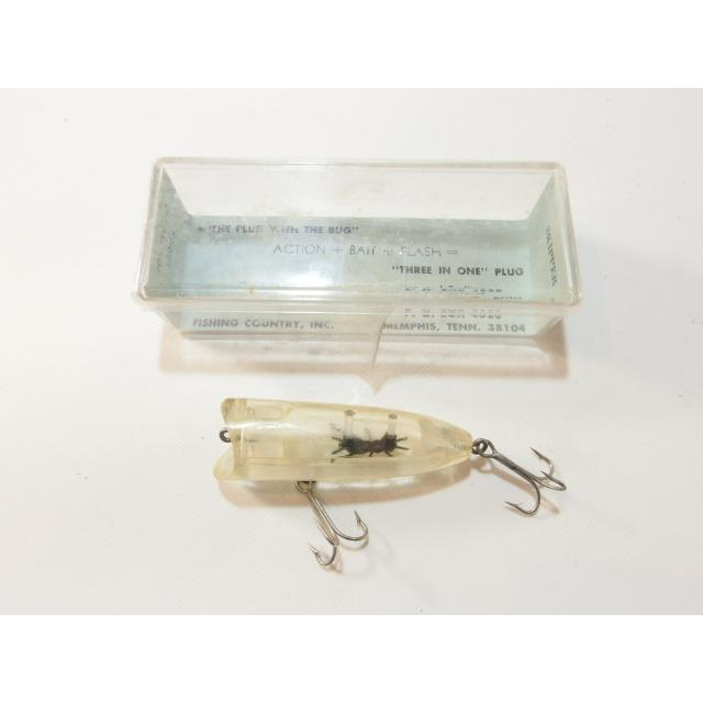 THE PLUG WITH BUG プラグウィズバグ 虫のおもちゃ入りルアー トップ