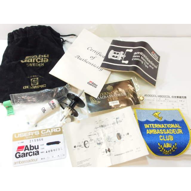 アブ ABU アンバサダー 4600CDL 90年代 4600C デラックス 右巻き アブ ABU アンバサダー 4600CDL 90年代 4600C デラックス 右巻き