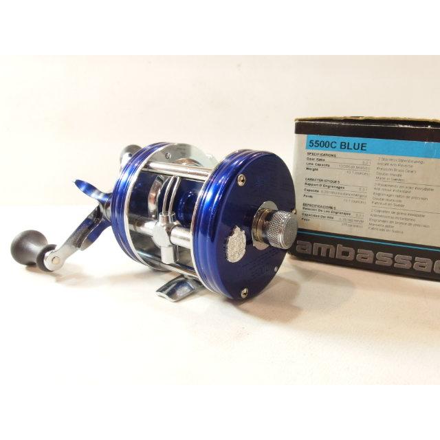 アブ ABU アンバサダー 5500C ブルー 青 ベイトリール (723-410 アブ ABU アンバサダー 5500C ブルー 青 ベイトリール (723-410