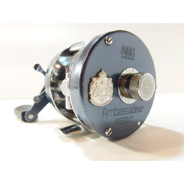 アブ ABU アンバサダー 4500C ブルーグレー 右巻き ベイトリール
