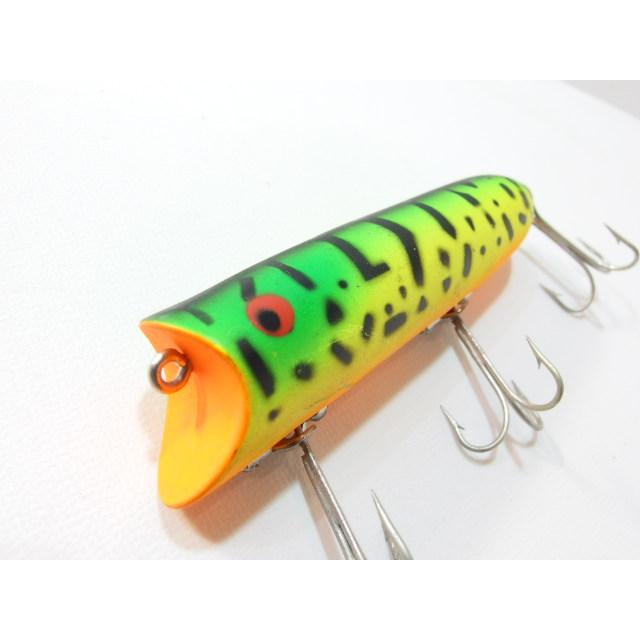 ヘドン ラッキー13 Heddon LUCKY 13 縦割れ 吹き目 GRA オレンジ口