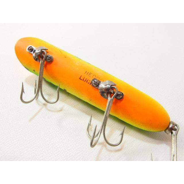 ヘドン ラッキー13 Heddon LUCKY 13 縦割れ 吹き目 GRA オレンジ口