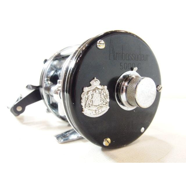 ☆アブガルシア アンバサダー5000C ビンテージ リール ブラック