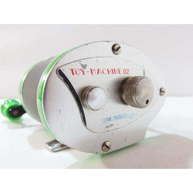 FROG TOY-MACHINE 00 右巻き新品 フロッグプロダクツ トイマシーン 02 グリーン FROG 右巻き ベイト