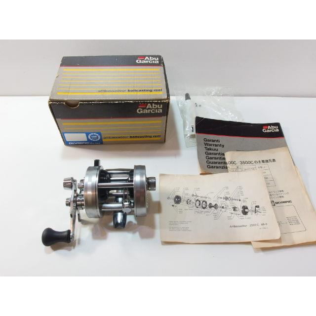 アブ アンバサダー 2500C シルバー ABU ambassadeur 右巻き ベイト