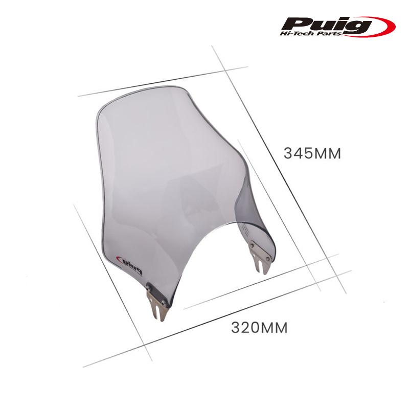 専用★Puig (プーチ) シールド Naked スモーク0869H Z900 Puig（プーチ） Puig 0869H WINDSHIELD NAKED【SMOKE】 汎用スクリーン