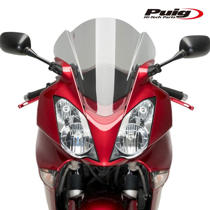 Puig 1097H RACING-SCREEN 【SMOKE】 HONDA VFR800 (02-14 Puig 1097H RACING-SCREEN 【SMOKE】 HONDA VFR800 (02-14