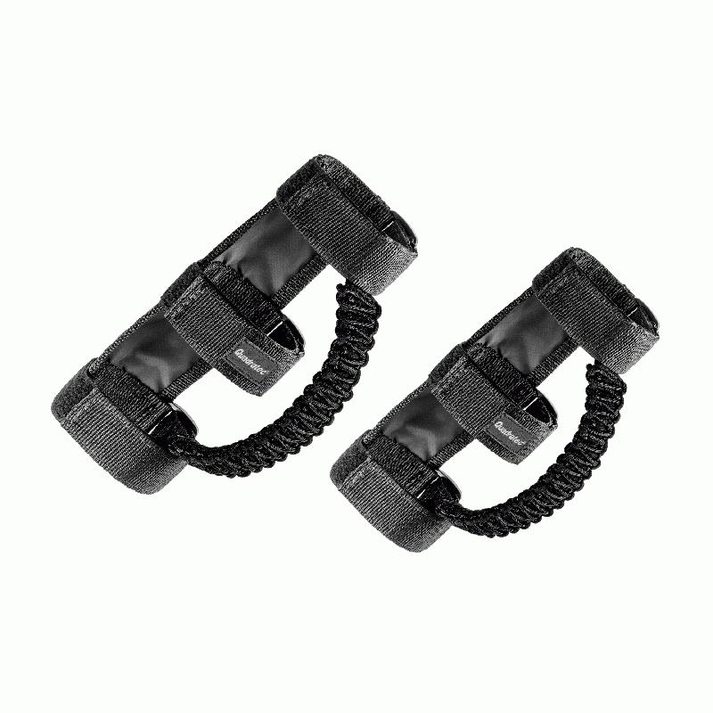 a商品 Quadratec 14018-1701 550 Paracord Front Grab Handle [BLACK] JEEP