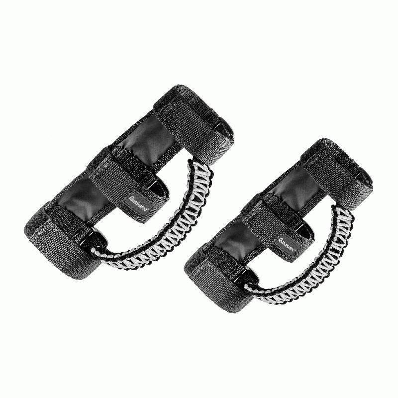専用です。 Quadratec 14018-1703 550 Paracord Front Grab Handle[WHITE] JEEP