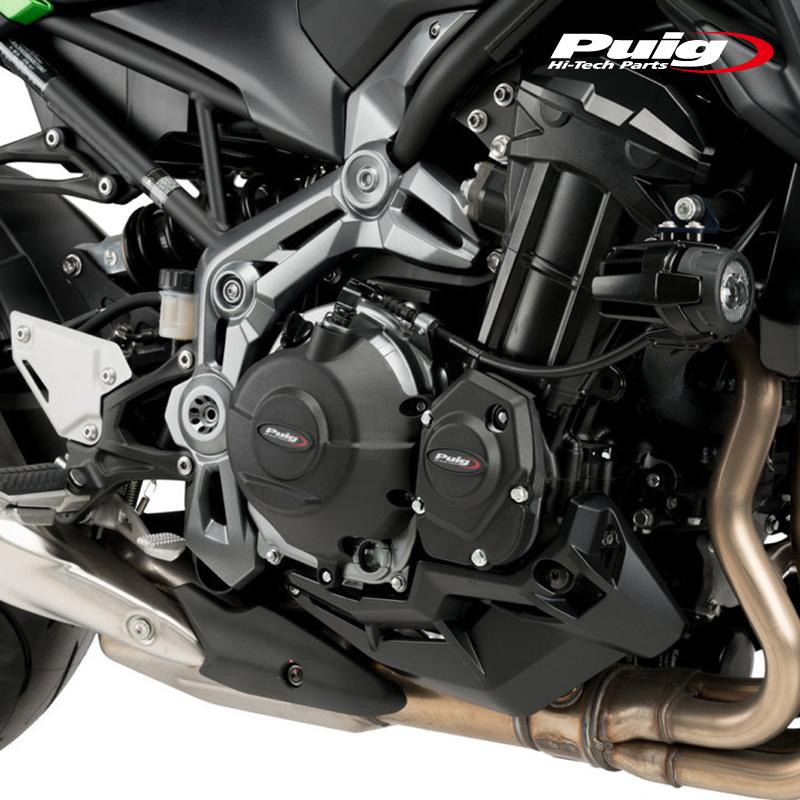 Puig（プーチ） Puig 20135N ENGINE PROTECTOR COVER [BLACK] Kawasaki