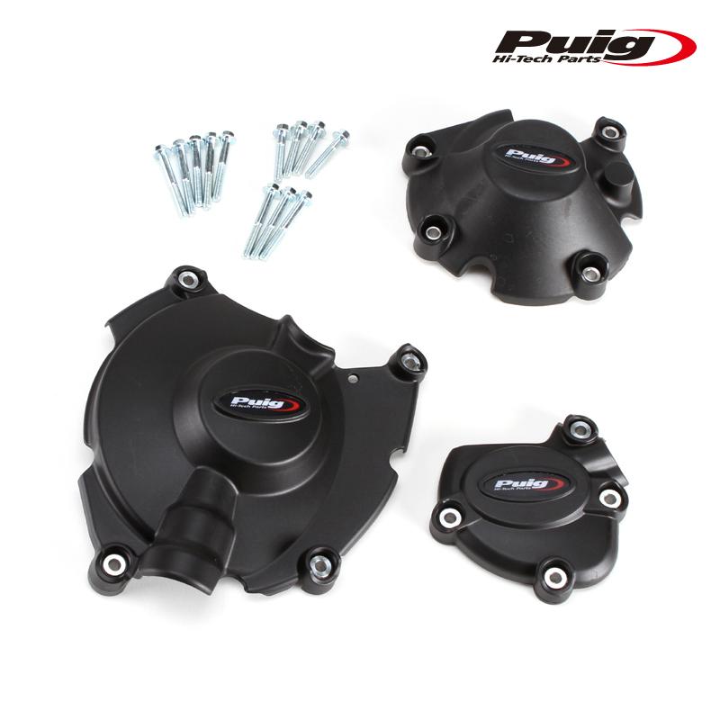 Puig（プーチ） Puig 20142N ENGINE PROTECTOR COVER [BLACK] YAMAHA