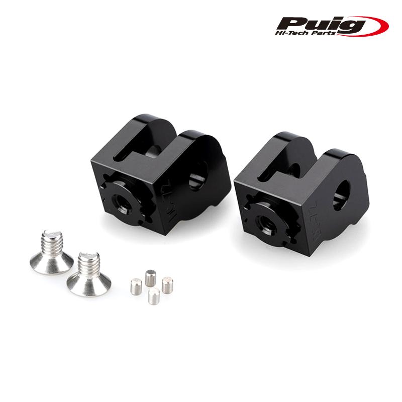 Puig（プーチ） Puig 20270N ADAPTOR ADJUSTABLE RIDER FOOTPEG DUCATI DESERT X ...