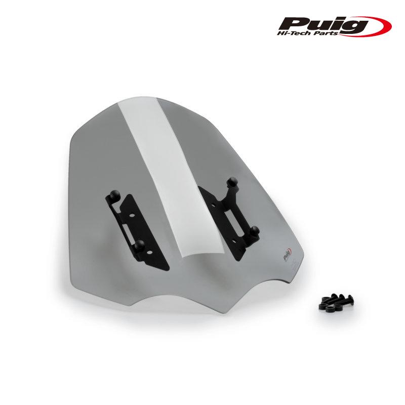 Puig 20283H NEW GENERATION WINDSHIELD TOURING [SMOKE] TRIUMPH ROCKET 3R (20-24) プーチ スクリーン カウル_1