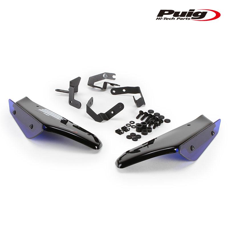 Puig（プーチ） Puig 20297A SIDE SPOILER WINGLET [BLUE] YAMAHA YZF