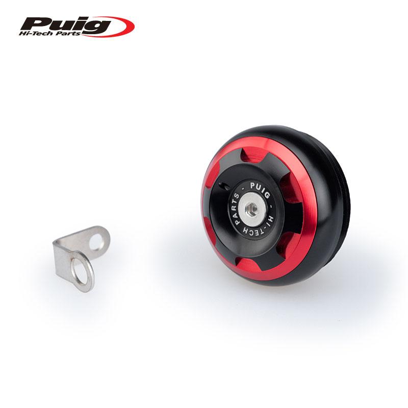 Puig（プーチ） Puig 20345R OIL CAP TRACK M34×P1.5 [RED] オイル