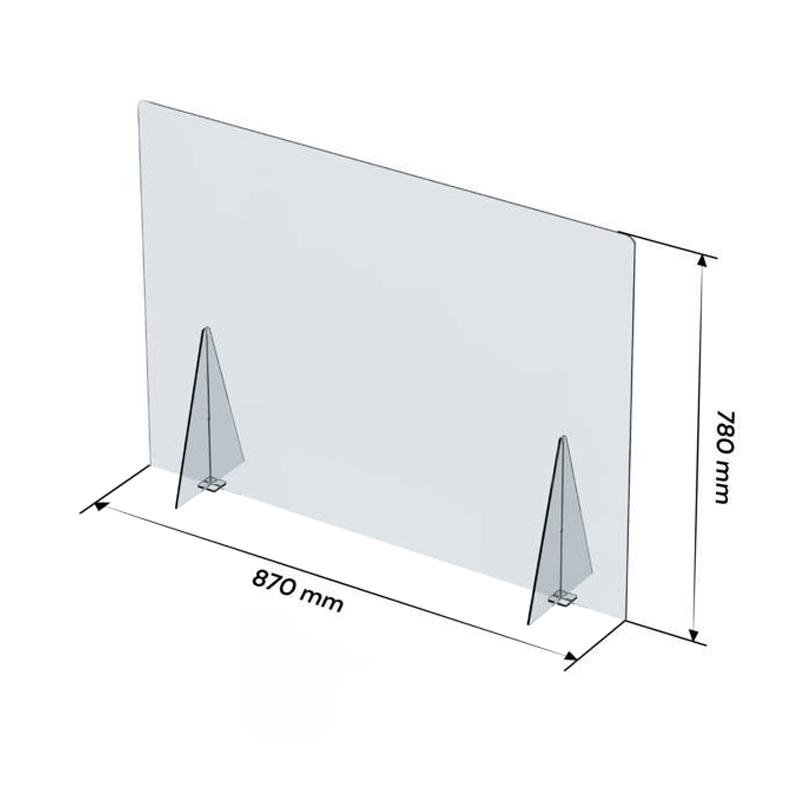 Puig 20369H DESKTOP PROTECTIVE SCREENS オフィスタイプ [SMOKE Puig 20369H DESKTOP PROTECTIVE SCREENS オフィスタイプ [SMOKE