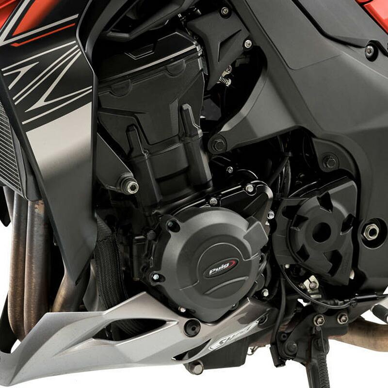 Puig（プーチ） Puig 20417N ENGINE PROTECTOR COVER [BLACK] Kawasaki