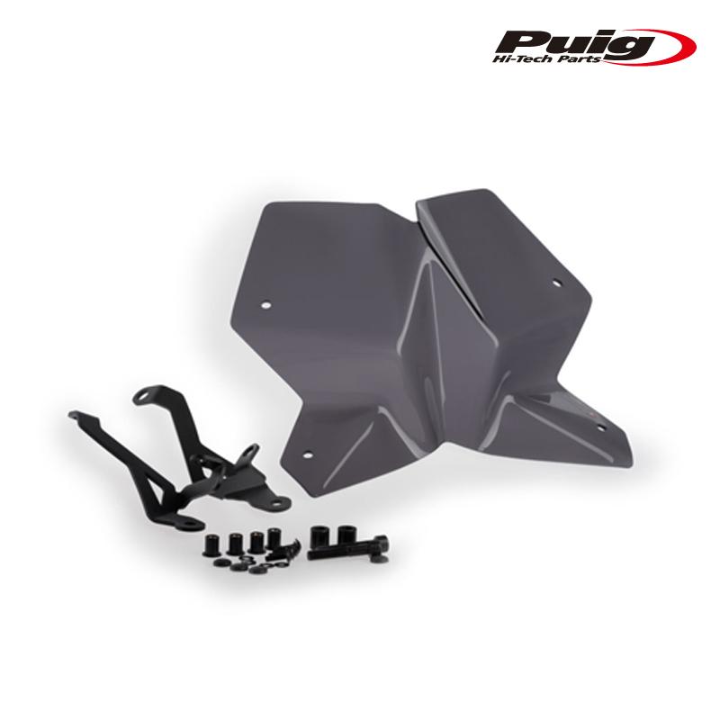 タイムセール 未使用に近い　6インチ ブラック スタンド付き Puig（プーチ） Puig 20425F NEW GENERATION SPORT [DARK SMOKE] KTM