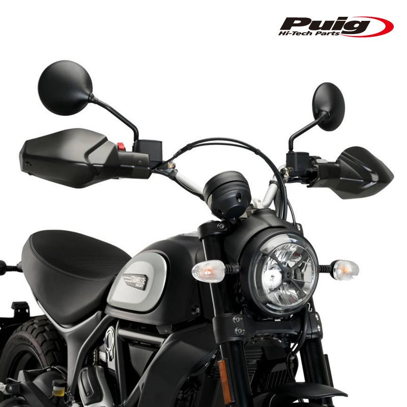 Puig Handguard Extensions | Light Smoke | Honda CRF 1000 L Africa Twin - View #12