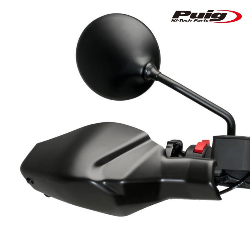 Puig 20509J HANDGUARDS EXTENSION [MATT BLACK] SCRAMBLER1100 (18-20) SCRAMBLER ICON (18-21) DESERT SLED/ CLASSIC/ プーチ スクリーン カウル_2