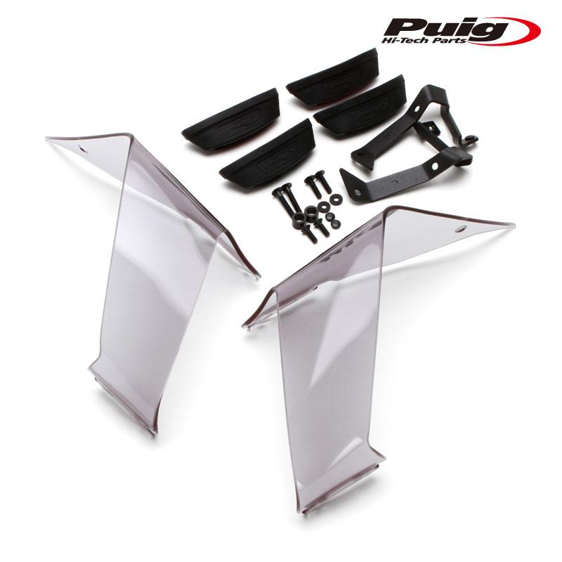 Puig 20522H FRONTAL SPOILER GP [SMOKE] BMW S1000RR (19-23) プーチ カウル サイドカバー_3