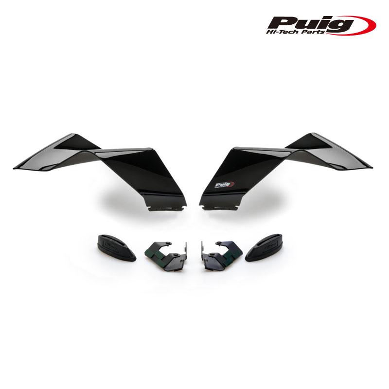 Puig（プーチ） Puig 20523N FRONTAL SPOILER GP [BLACK] YAMAHA YZF
