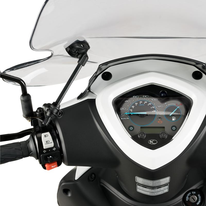 Puig 20528H WINDSHIELD CITY TOURING [SMOKE] KYMCO AGILITY 125 CITY(20-23) AGILITY 50 CITY 4T(20-26) プーチ スクリーン カウル_1