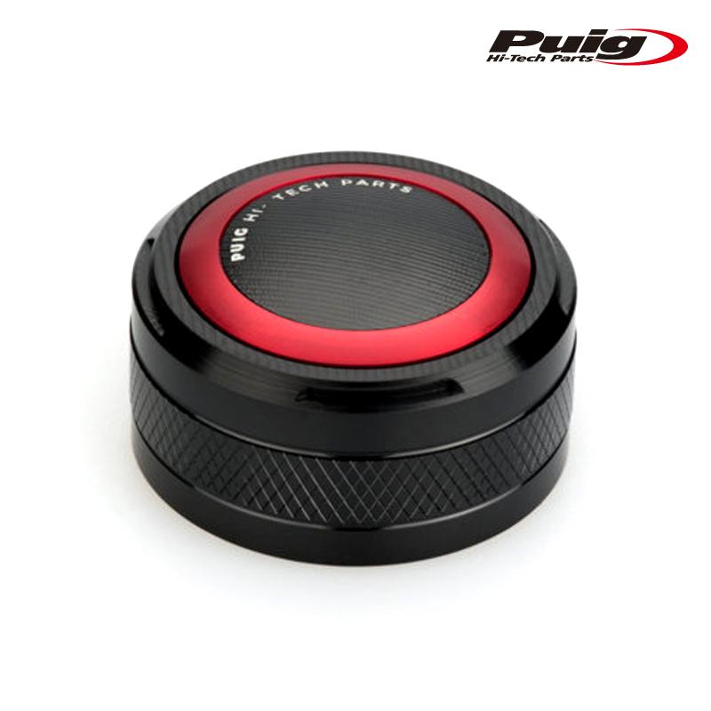専用レア2 Puig（プーチ） Puig 20533R CLUTCH FLUID TANK CAP [RED] KAWASAKI