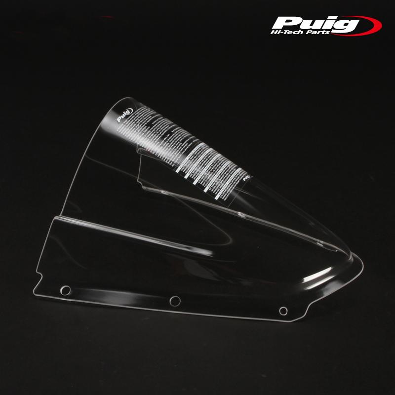 コード　5本 Puig 20541W RACING-SCREEN [CLEAR] Kawasaki ZX-10R (21-25) ZX-10RR