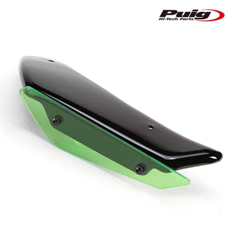 専用　サイドスポイラー Puig（プーチ） Puig 20569V SIDE SPOILER WINGLET [GREEN] ZZR1400