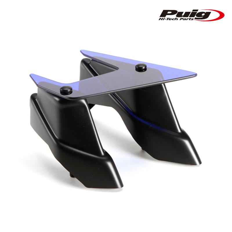 Puig 20621A SIDE SPOILER WINGLET [BLUE] YAMAHA MT-07 (21-23) プーチ サイドスポイラー ウイングレット ダウンフォース
