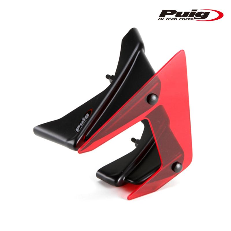 Puig（プーチ） Puig 20621R SIDE SPOILER WINGLET [RED] YAMAHA MT-07