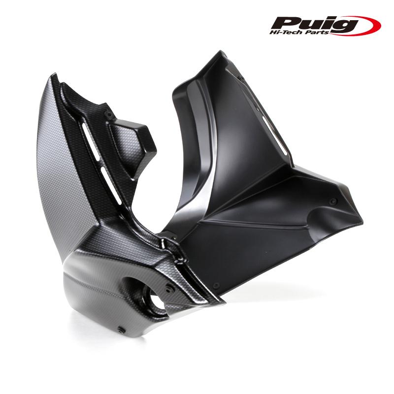 Puig 20624C ENGINE SPOILER [CARBON PRINT] YAMAHA MT-07 (21-23 