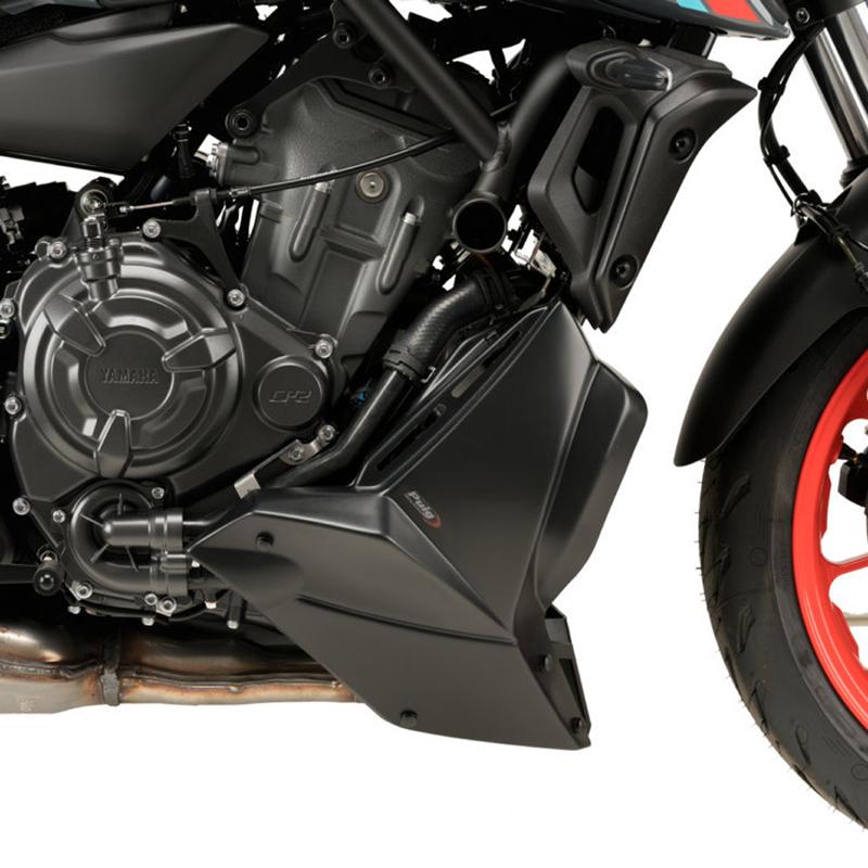 Puig（プーチ） Puig 20624J ENGINE SPOILER [MATT BLACK] YAMAHA MT