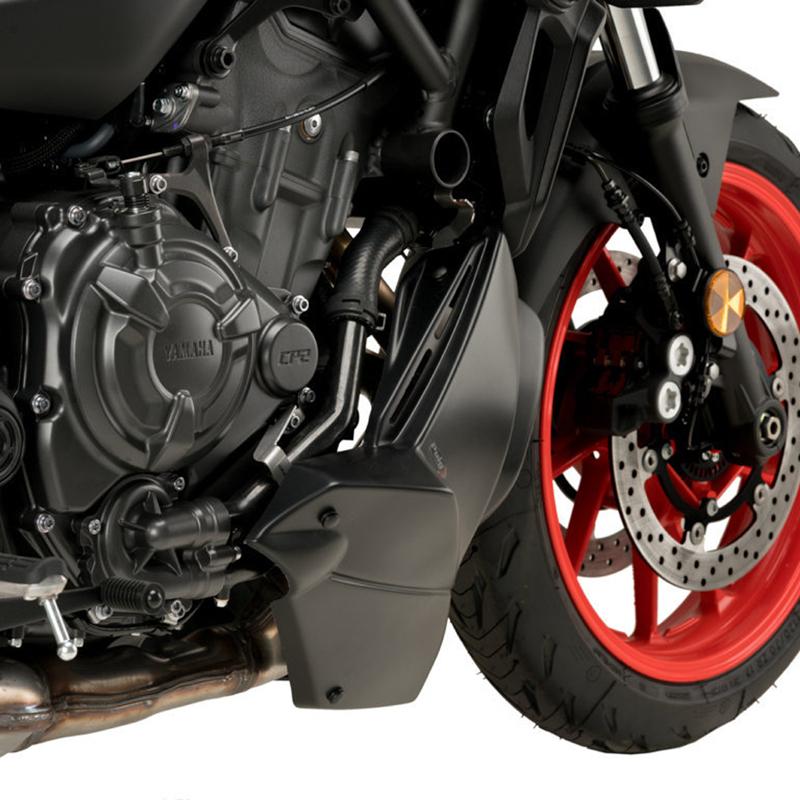 Puig（プーチ） Puig 20624J ENGINE SPOILER [MATT BLACK] YAMAHA MT