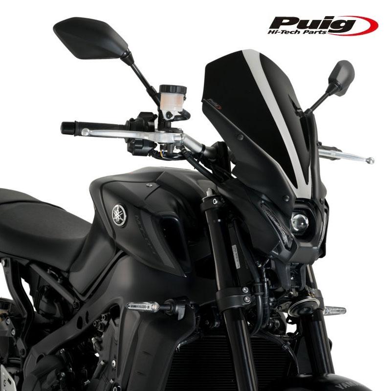 Puig 20645N NEW GENERATION TOURING [BLACK] YAMAHA MT-09 (21-23) MT 
