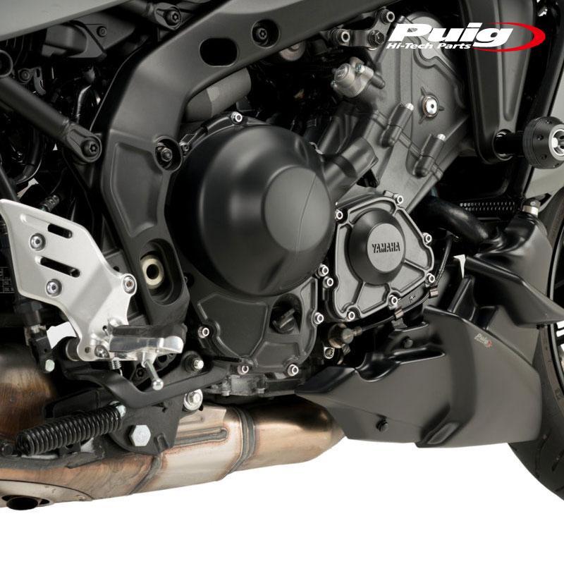 Puig（プーチ） Puig 20646J ENGINE SPOILER [MATT BLACK] YAMAHA MT