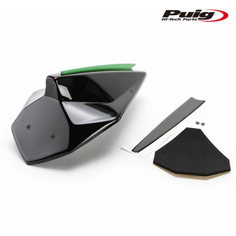 Puig 黒 カウル 軽量設計 Puig（プーチ） Puig 21831F Z-RACING SCREEN [DARK SMOKE] Kawasaki