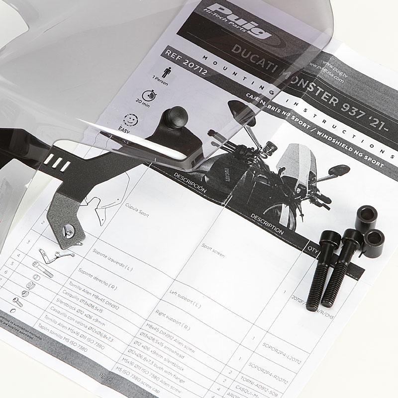 Puig（プーチ） Puig 20712H NEW GENERATION SPORT [SMOKE] DUCATI