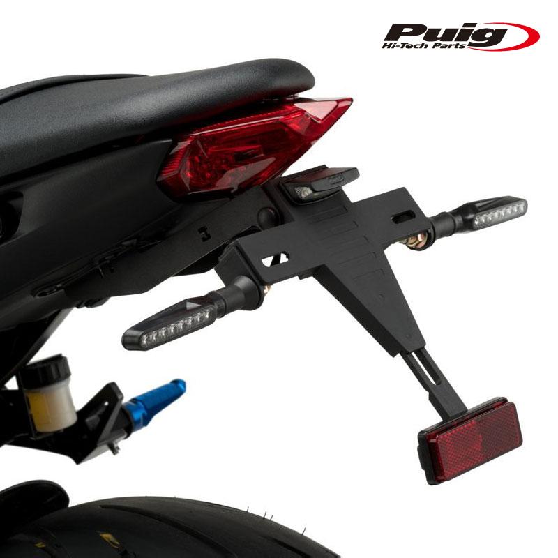 ☆ Puig プーチ ライセンスライト PLA ブラック5 5577N 836 Puig（プーチ） Puig 20589N LICENSE LAMP CONNECTORS YAMAHA用