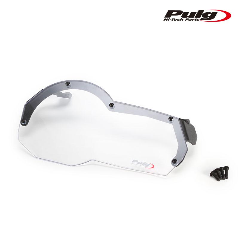 R1250GS GSA用、PUIGヘッドライトプロテクター Puig（プーチ） Puig 20814W HEAD LIGHT PROTECTOR [CLEAR] BMW