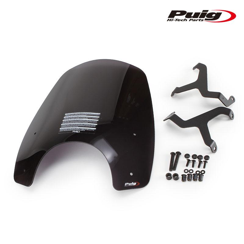 Puig 20820F NEW GENERATION TOURING [DARK SMOKE] HONDA CMX1100 REBEL (21-25) CMX 1100 REBEL DCT (21-25) プーチ スクリーン カウル_1