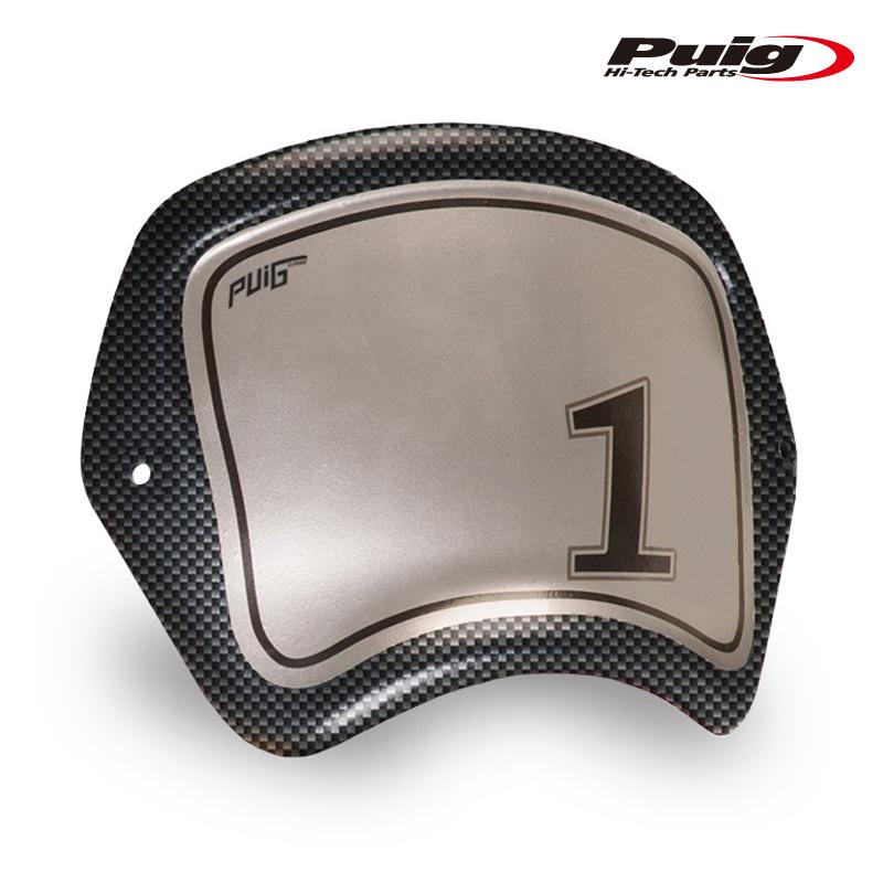 Puig 20821C FRONT PLATE ABS [CARBON LOOK] HONDA CMX 1100 REBEL (21-26) プーチ フロントパネル ゼッケンプレート_2