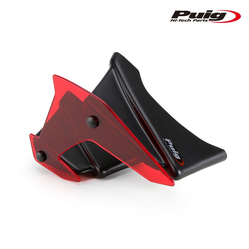 小物 wing Puig（プーチ） Puig 20832R SIDE SPOILER WINGLET [RED] Kawasaki Z