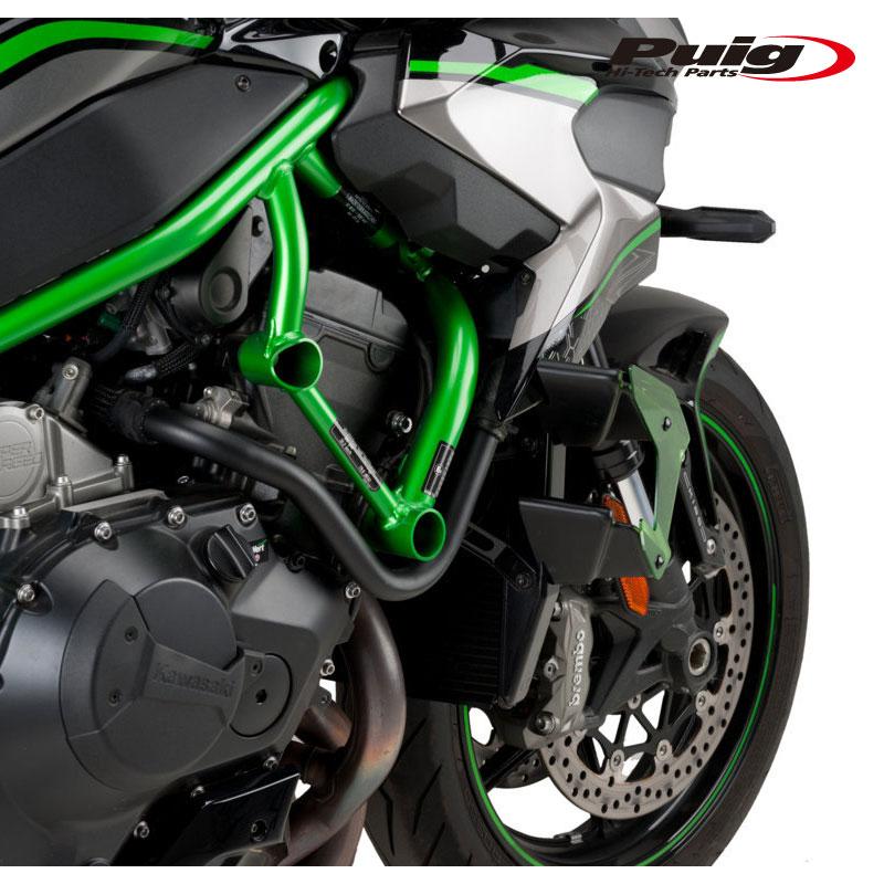 Puig（プーチ） Puig 20832V SIDE SPOILER WINGLET [GREEN] Kawasaki Z