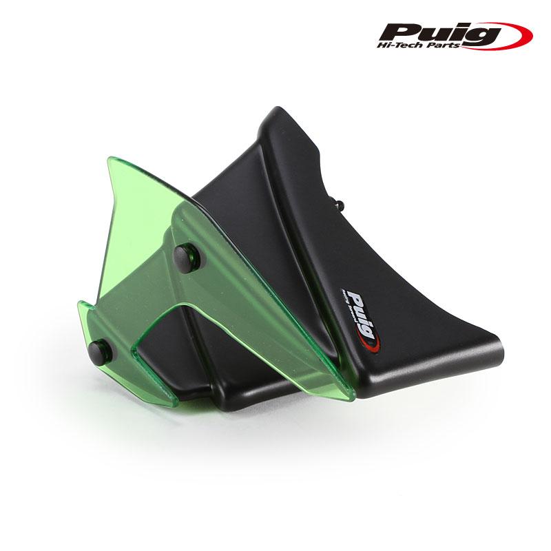 Puig（プーチ） Puig 20832V SIDE SPOILER WINGLET [GREEN] Kawasaki Z