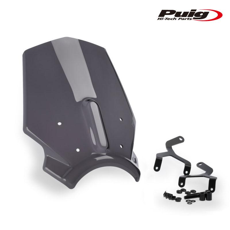 Puig 20862F NEW GENERATION SPORT [DARK SMOKE] HONDA CB1000R NEO SPORTS CAFE (21-25) CB1000R BLACK EDITION (21-25) プーチ スクリーン カウル_1