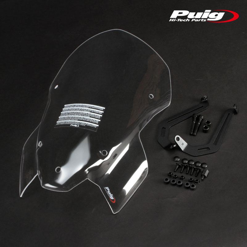 Puig 20889W NEW GENERATION TOURING [CLEAR] ステー無し BMW S1000R (21-24) M1000R (23-24) プーチ スクリーン カウル