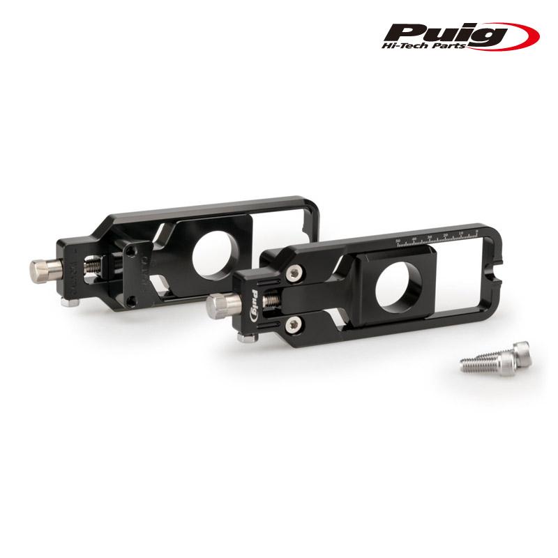 YZF-R1/R1M用　Puig製チェーンテンショナー (ブラック)新品未開封品 Puig（プーチ） Puig 21006N CHAIN TENSIONER [BLACK] YAMAHA YZF-R1