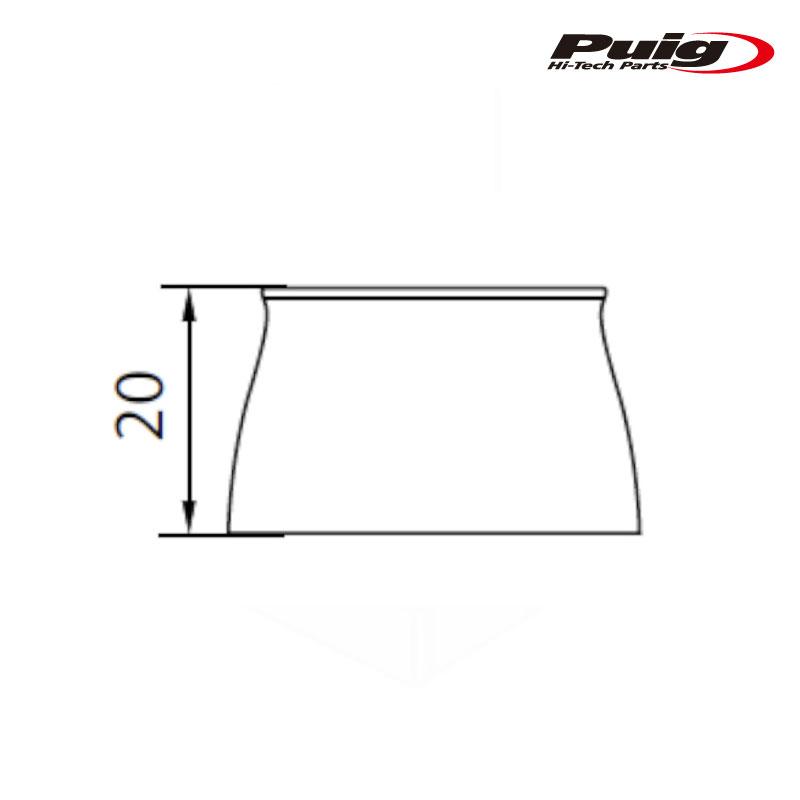 か*様 か Puig プーチ レーシングスクリーン カラー：スモーク ZX-10R NINJA KRT